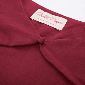 Belle Poque retro/vintage Keyhole Top